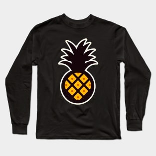 Simple Pineapple, Love Fruits Long Sleeve T-Shirt